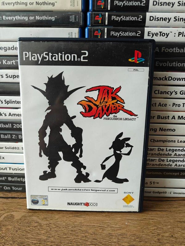 Jak and daxter the precursor legacy DVD playstation 2