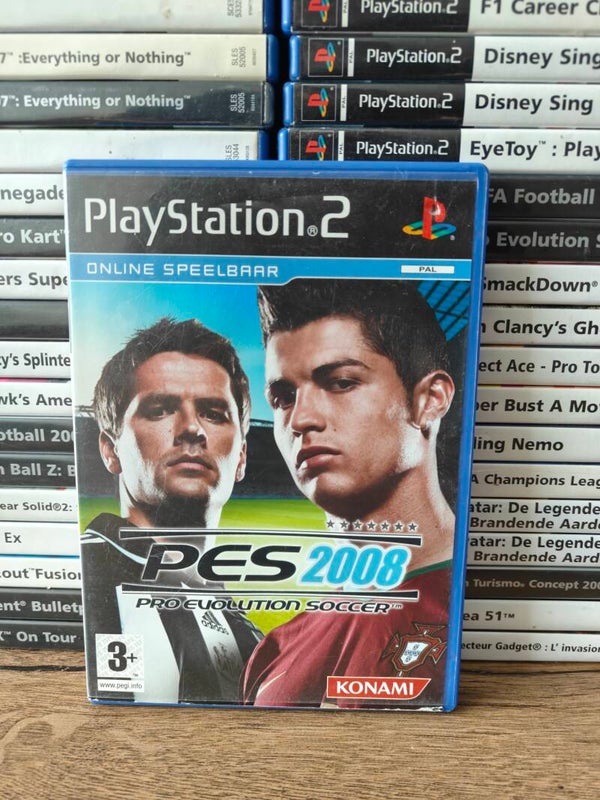 PES 2008 playstation 2