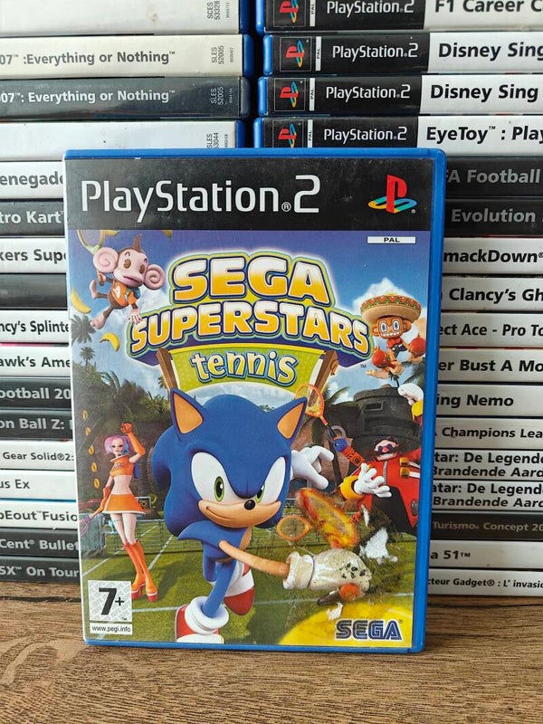 Sega superstars tennis playstation 2
