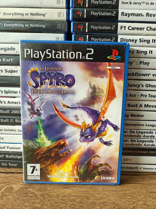 De legende van Spyro de opkomst van een draak playstation 2