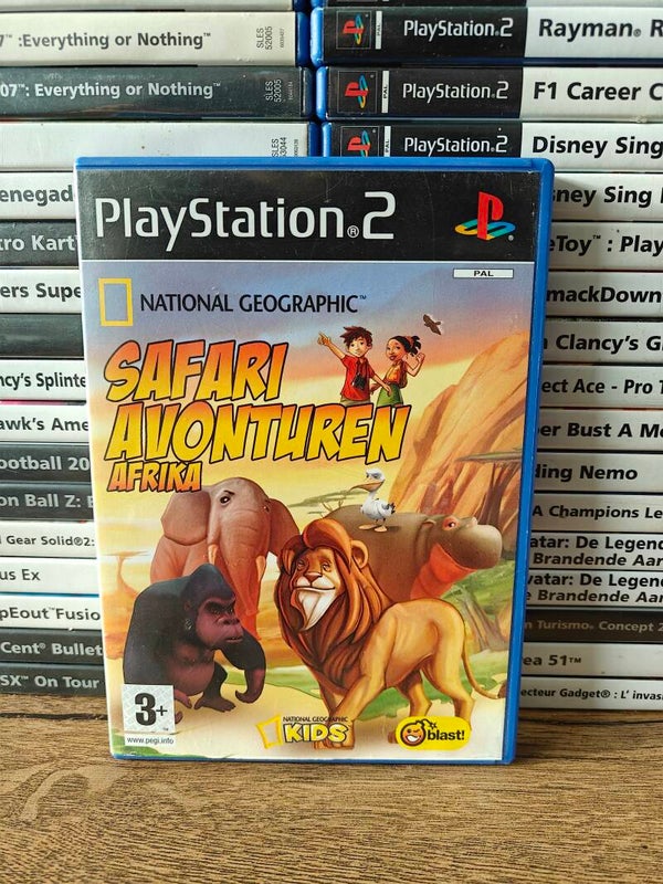 Safari avonturen Afrika playstation 2
