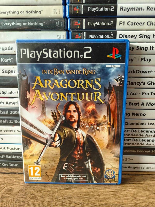 In de ban van de ring aragorns avontuur playstation 2