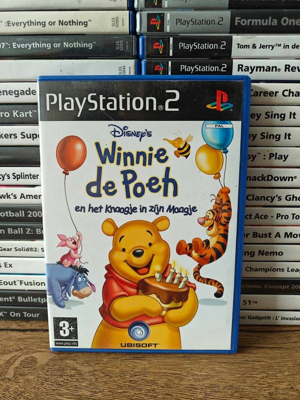 Winnie de poeh en het knaagje in zijn maagje playstation 2