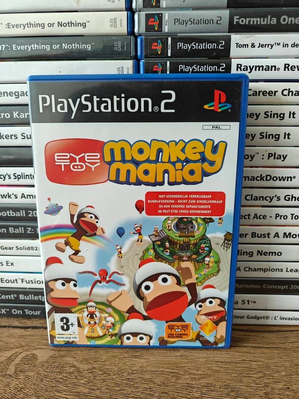 Eyetoy monkey mania playstation 2