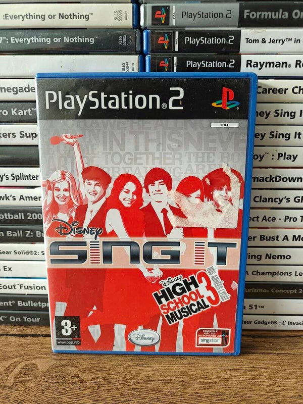Disney sing it high school musical 3 playstation 2
