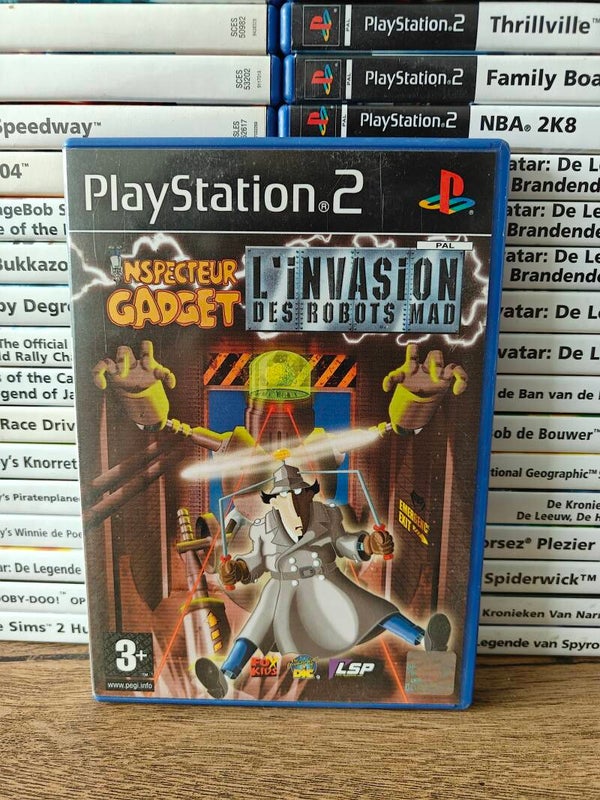 Inspector gadget mad robots invasion (Frans) playstation 2