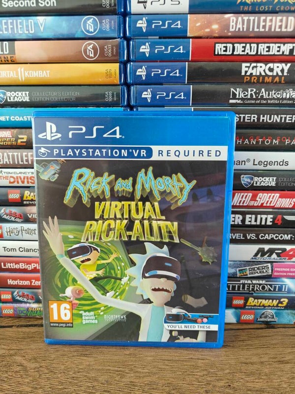 Rick and Morty virtual Rick-ality playstation 4