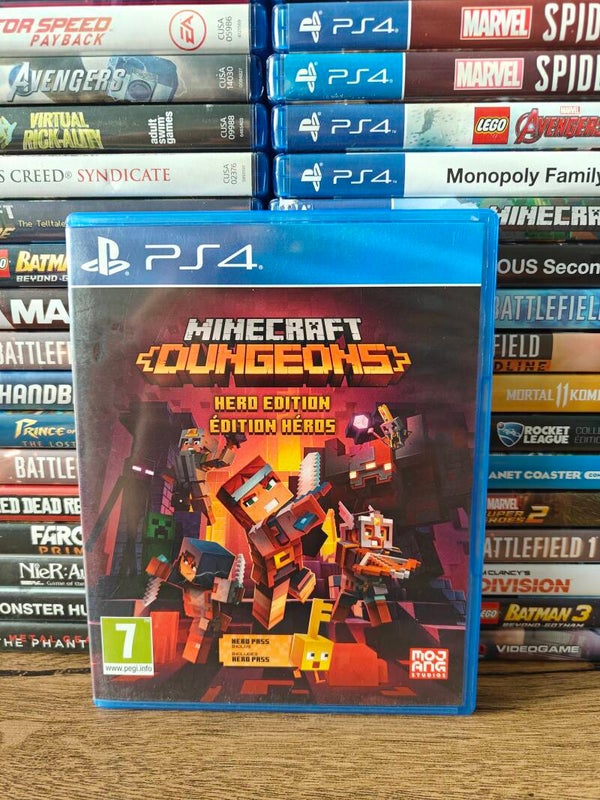 Minecraft dungeons hero edition PlayStation 4