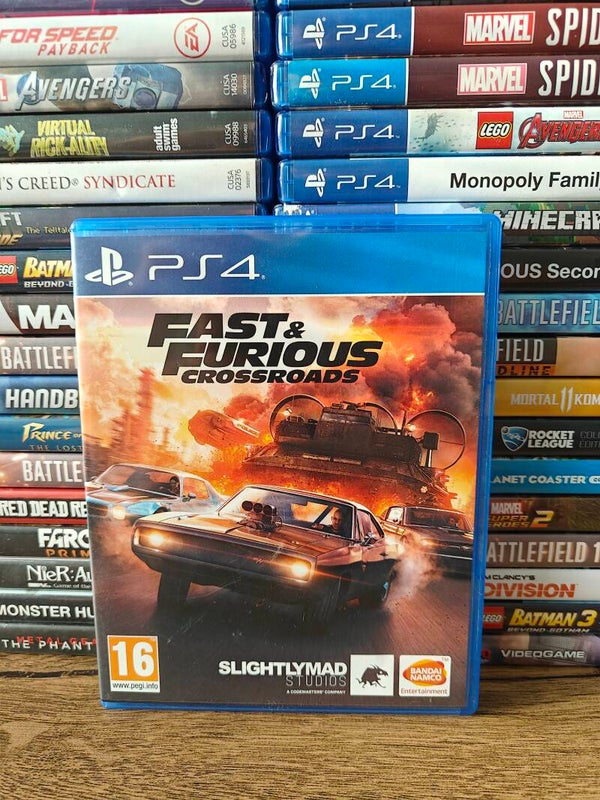 Fast and Furious crossroads playstation 4