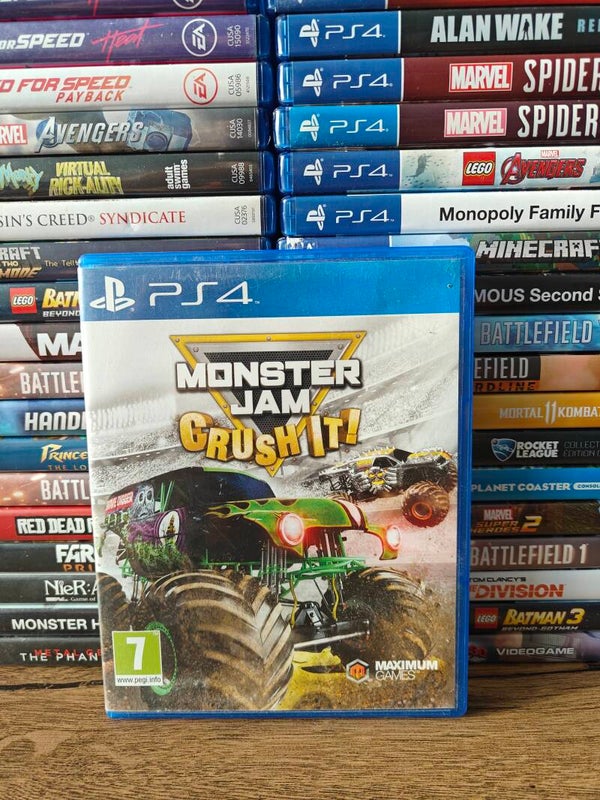 Monster jam crush it playstation 4