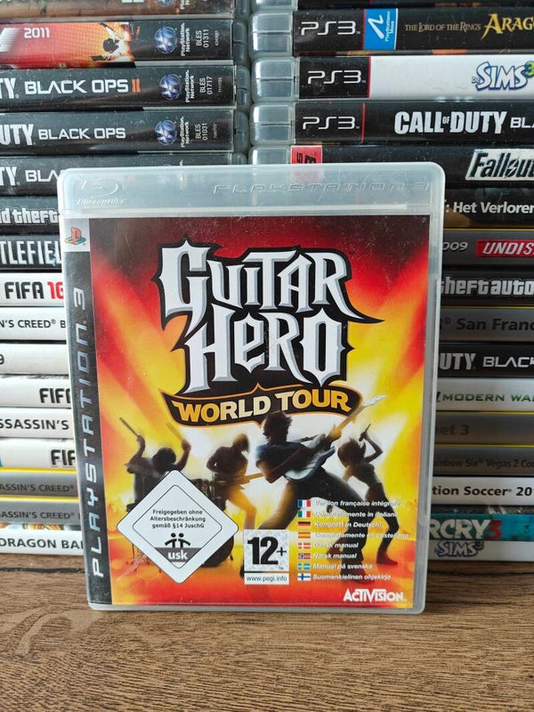 Guitar hero world tour playstation 3