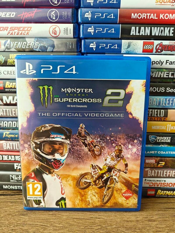 Monster energy supercross videogame 2 PlayStation 4