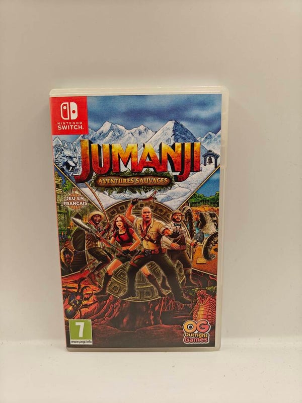 Jumanji wild adventures (Franse hoes) Nintendo switch