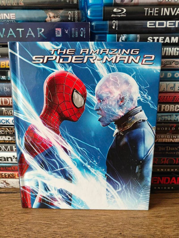 The amazing spiderman 2 art book blu ray