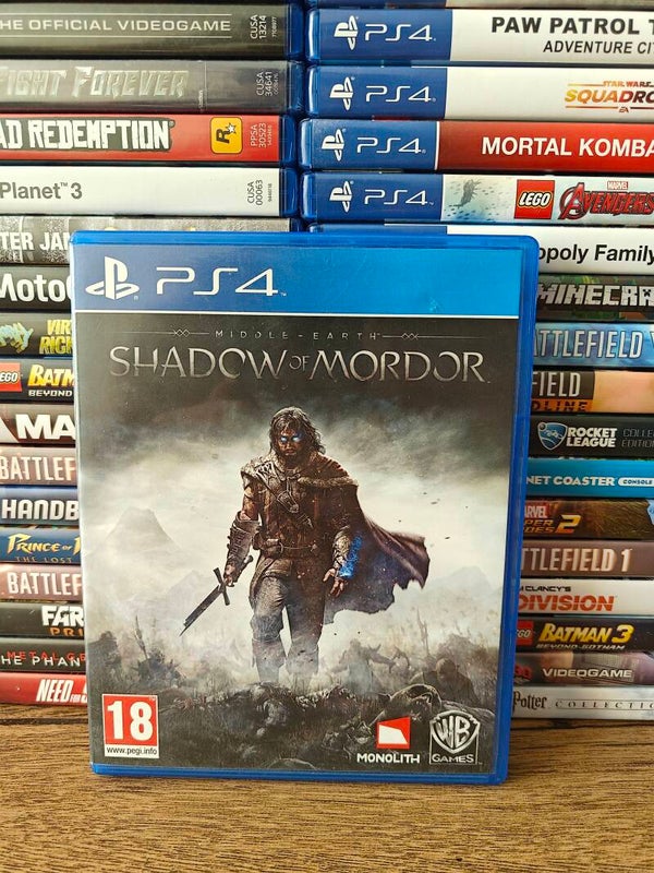 Shadow of Mordor playstation 4