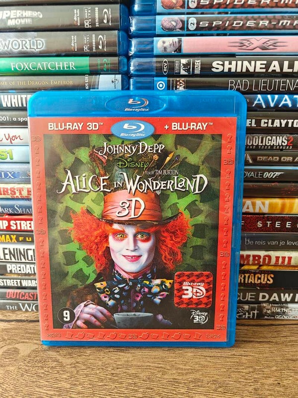 Alice in Wonderland 3D Blu ray