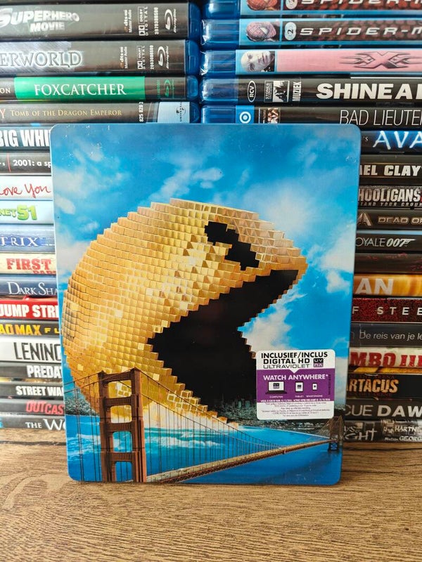 Pixels steelcase blu ray