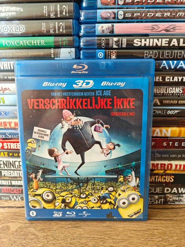 Verschrikkelijke ikke 3D Blu ray