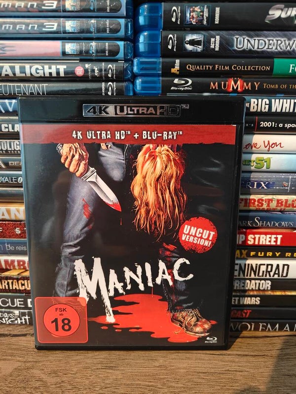 Maniac (geen NL subs) blu ray