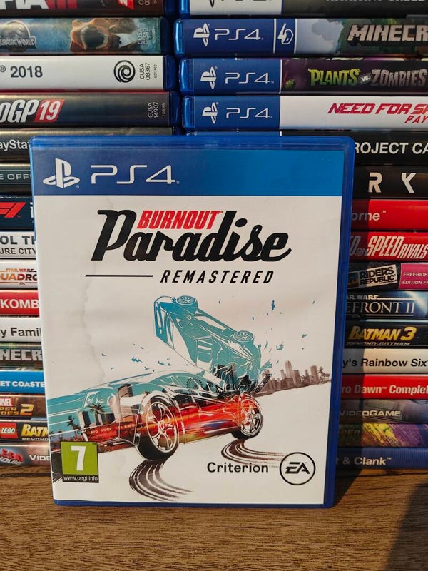 Burnout paradise remastered playstation 4