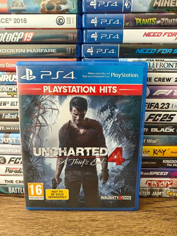 Uncharted 4 a thief's end playstation 4