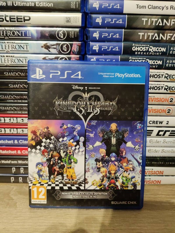Kingdom hearts hd 1.5 + 2.5 remix playstation 4