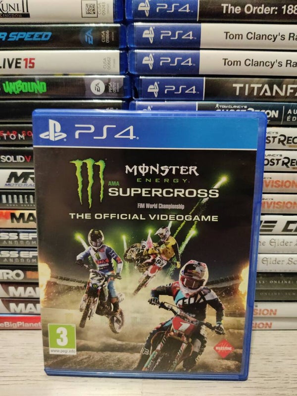 Monster energy supercross playstation 4