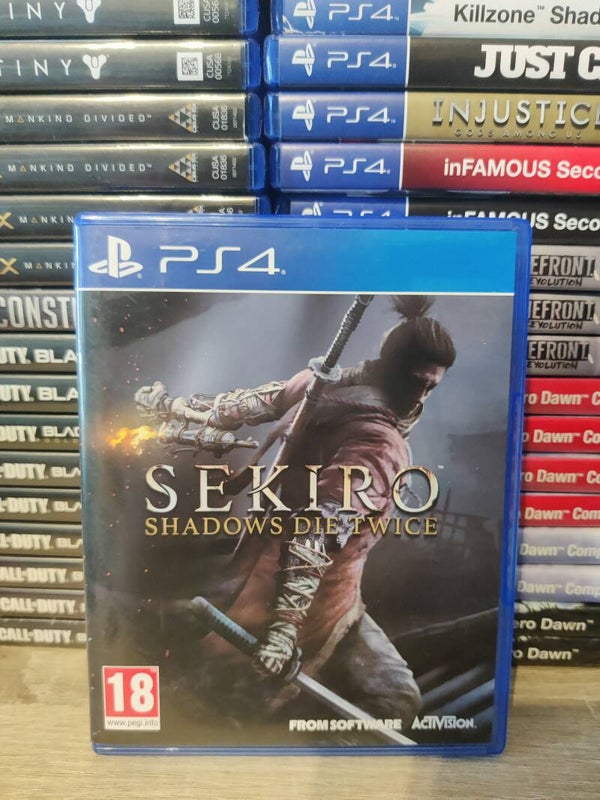Sekiro shadows die twice playstation 4