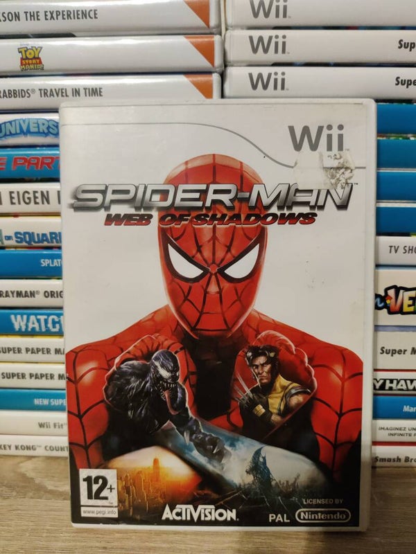 Spiderman web of shadows wii