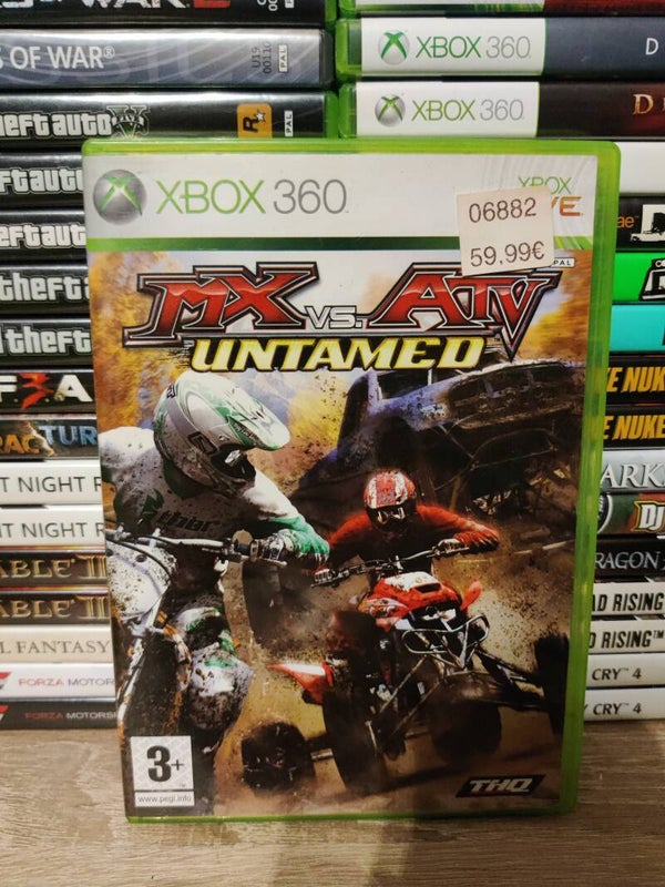 MX vs ATV untamed Xbox 360
