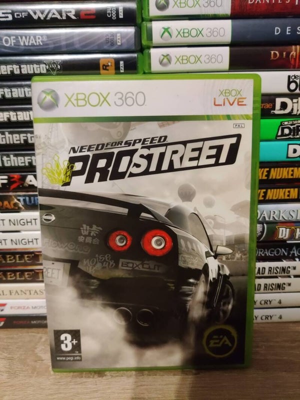 Need for speed pro street Xbox 360