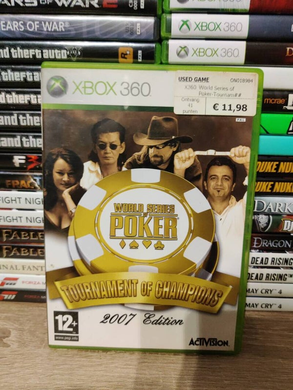 World series of poker tournament of champions 2007 edition xbox 360