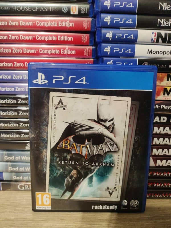 Batman return to Arkham city & asylum playstation 4