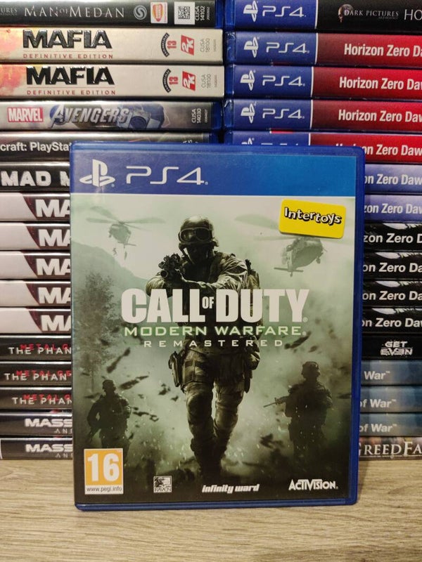 Call of duty modern warfare remastered playstation 4