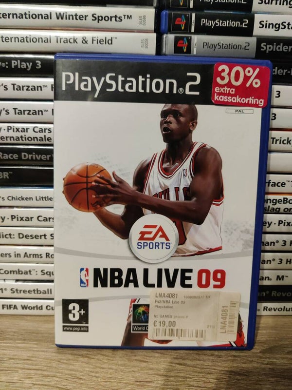 NBA live 09 playstation 2