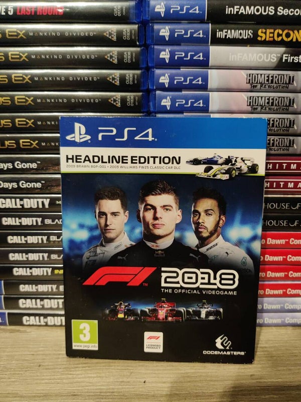 F1 2018 playstation 4