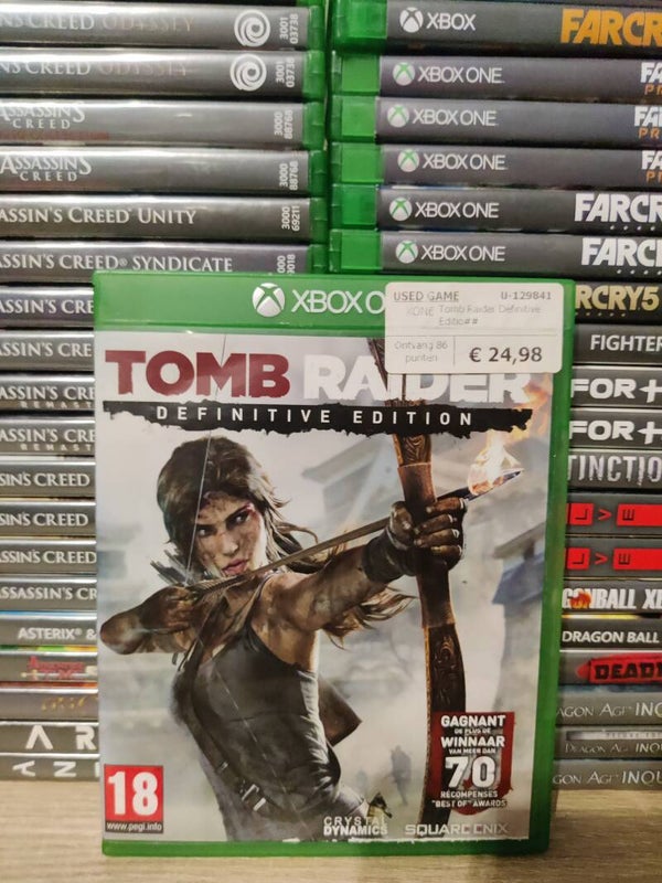 Tomb raider definitive edition Xbox one