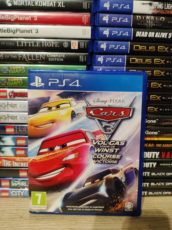 Cars 3 vol gas playstation 4