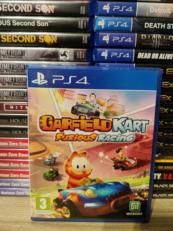 Garfield kart furious racing playstation 4