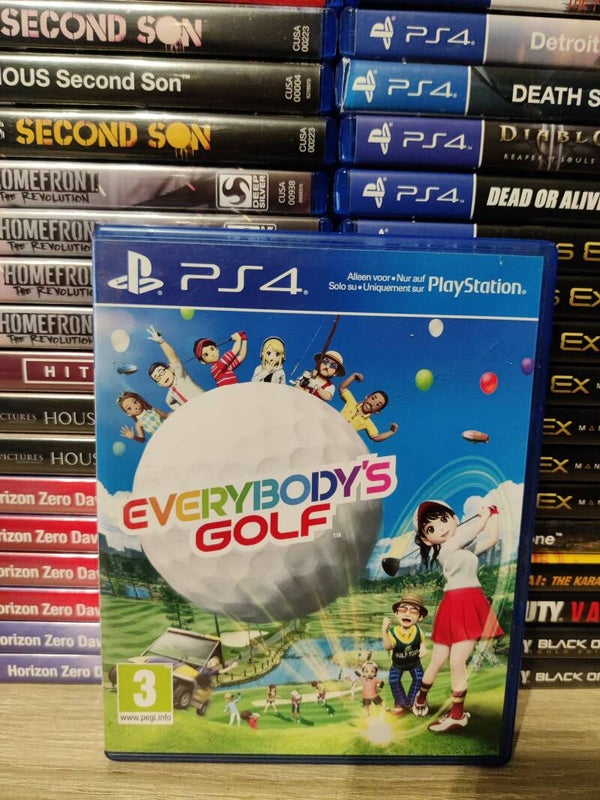 Everybody's golf playstation 4