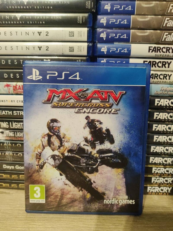 Mx vs atv supercross encore playstation 4