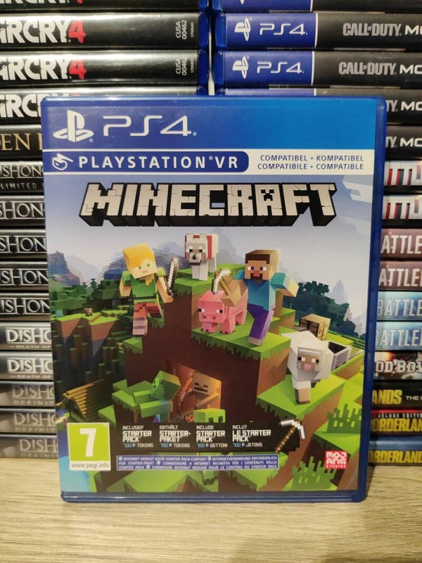 Minecraft (VR compatible) playstation 4