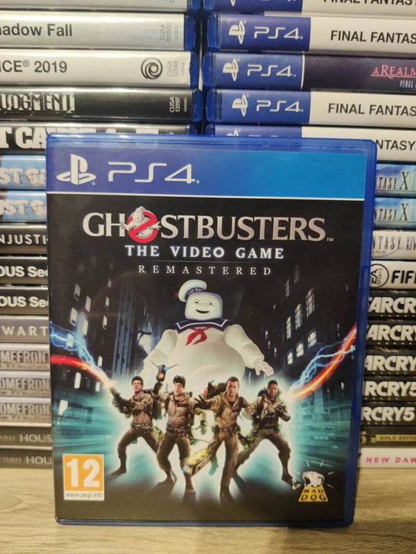 Ghostbusters the videogame remastered playstation 4