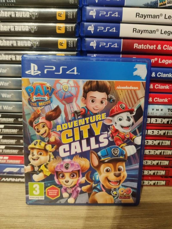 Paw patrol adventure city calls playstation 4