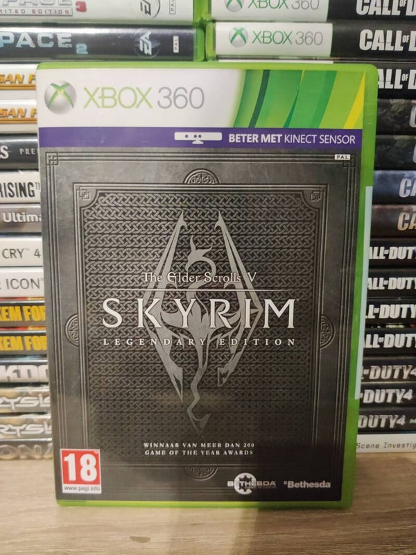 The elder scrolls V Skyrim legendary edition Xbox 360