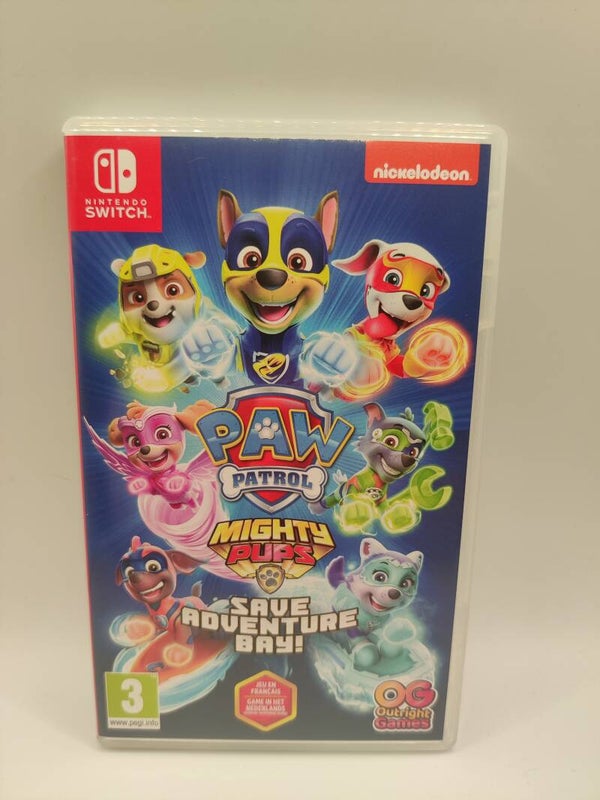 Paw patrol mighty pups save adventure bay Nintendo switch