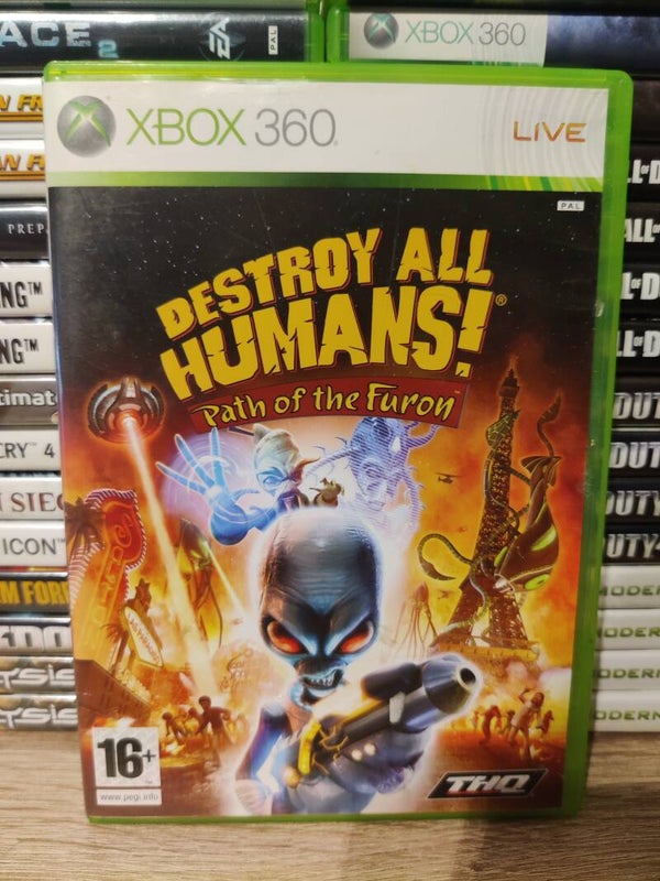 Destroy all humans! Path of the furon Xbox 360