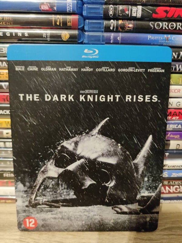The dark Knight rises (steelcase) blu ray