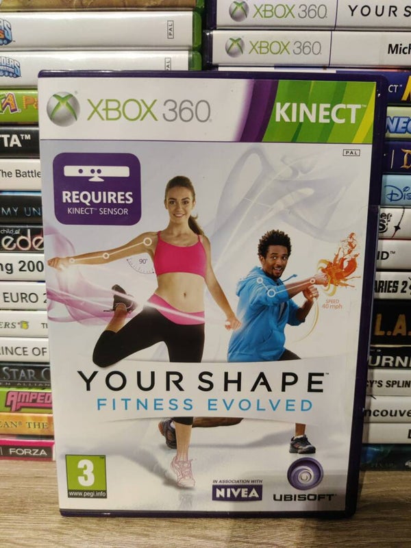 Your shape fitness evolved Kinect Xbox 360