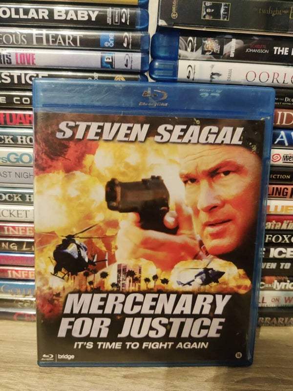 Mercenary for justice blu ray